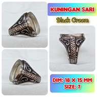 Super alpaca burnt alpaca agate ring.27