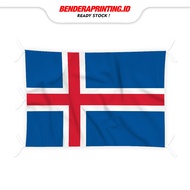 Iceland Printing Flag Iceland Flag
