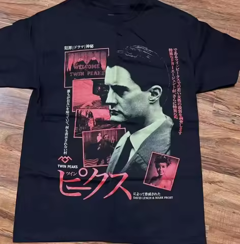 90s Remake Rucking Foton - Twin Peaks T-shirt Size S-3XL High end Luxury Men's and Women's Top Y2k