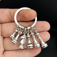 <LDO> Fashion Chess Keychain Chessboard Chess Car Keychain Nice