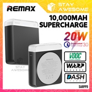 REMAX Wireless Portable Mini Powerbank 10000mAh PD Fast Charging Type C Output 20W Magnetic Powerbanks For Flight SARPP9