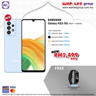 [FREE SHIPPING] SAMSUNG Galaxy A33 5G (8GB+128GB) with Exclusive Gift WAH LEE STORE WAH LEE GROUP