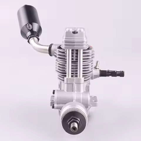 ASP FS52AR 52 8.56cc Scale Four Stroke Methanol Nitro Engine Motor for RC Model Fixed Wing Aircraft 