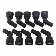 10 Pcs Golf MK4 Parts 1.8T Engine Water Tank Heater Coolant Hose Connector 1J0122291D 1J0 122 291D F