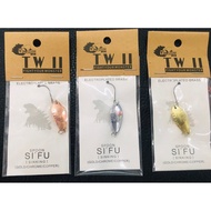 GOZILA TW II SIFU SPOON LURE 4G GOLD CHROME COPPER SEBARAU TOKWAN TOK WAN