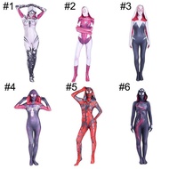 🎉Cosplay🎉  Spider Gwen Stacy Costume Venom Cosplay Girl Women Jumpsuit Halloween