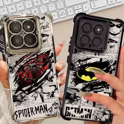 Hero Spider-Man For Xiaomi Redmi A5 A7 15C POCO F8 F7 X8 X7 M7 Note 15 14 Mi 15T Ultra Pro Max Soft 