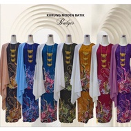 KURUNG BATIK BALQIS | Kurung Batik | Batik Malaysia | Kurung Malaysia | Kurung Moden | Batik Cikgu | Sedondon Batik