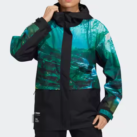 Adidas Genuine New TERREX Outdoor Women's Windproof Jacket HE5221