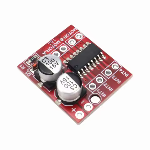Mini L298N Motor Driver Module 1.5A Dual H-Bridge 2V-10V PWM Speed Control for Arduino Smart Car Rob