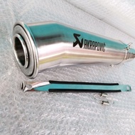 Akrapovic exhaust megaphone Vixion R15 Byson Xabre R15 CB 150R CBR 150 silencer only