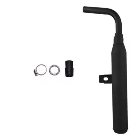 Motocicleta Silenciador Tubo para Crianças, Sistema Silenciador de Escape para Yamaha, PW50, PY50, P