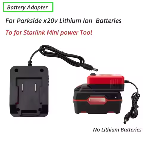 for Lidi Parkside PAP 20 A1, PAP 20 A3, PAP 20 B1, PAP 20 B3 X20V Team Series Battery - for Starlink