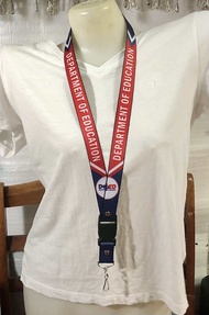 Department of Education deped id lace lanyard