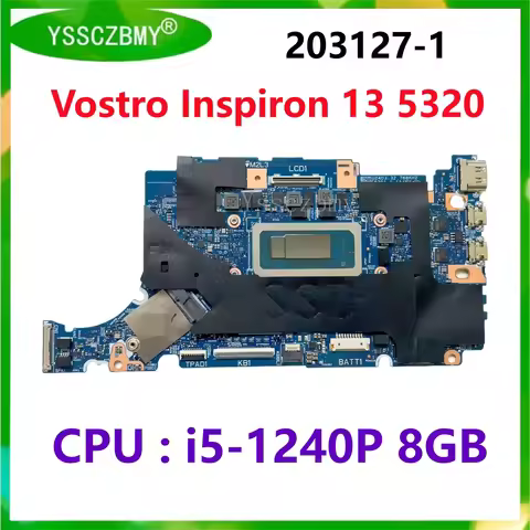 203127-1 Mainboard For DELL inspiron 13 5320 Vostro 5320 Laptop Motherboard CN-06N07Y with CPU i5-12