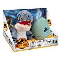 Jurassic World Dominion Drop 'N' Pop Blue plush