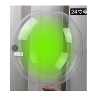 HIJAU 18 INCH TRANSPARENT GREEN BOBO PVC BALLOON 18 INCH GREEN BOBO BALLOON/ 18 INCH BOBO BALLOON/ 1