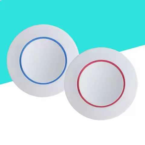 6V 433Mhz Wireless Remote Control 1 Button Round Remote Control Switch Feel Free To Paste EV1527 Chi