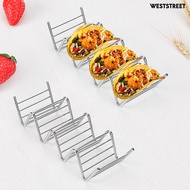 Weststreet Taco Holder Multifunctional Pancake Stand Spring Roll Rack Hot Dog Shelf Rust-Proof Stain