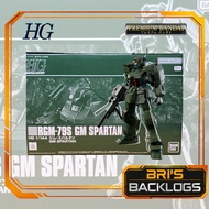 PB HG GM SPARTAN - Bri Backlogs