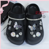 Cute AB color butterfly Series、croc jibbitz（NO SHOES）/crocs jibbitz charm/croc shoe charm/crocs jibb