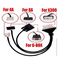 For Toyota 2in1 4A And 8A 4A+8A Auto Smart Card Without Pass Word Wire Harness OBD Cable For OBDSTAR