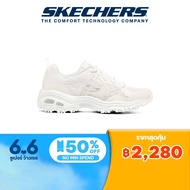 Skechers สเก็ตเชอร์ส รองเท้า ผู้หญิง Sport D'Lites 1.0 Shoes - 896002-WHT