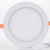 Ultra thin Led ceiling light 6w 9w 12w 18w white, yellow light - 12 months ceiling