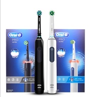 Oral B Pro Ultra Electric Toothbrush Pro 4 Pressure Sensor 48800 Strokes/Min 2 Min Timer 30s Reminde