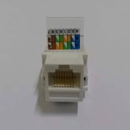 Module CAT6 CAT5e Network Cable Socket Module RJ45 Keystone Jack Module Tool-Less No Punch Down Tool