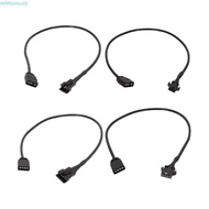 2pcs ARGB Extension Cable For DEEPCOOL/Lian Li ARGB Connectors Adapter Cable