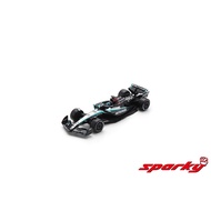 Spark 1:64 MB PETRONAS F1 Team No.63 W15 E Performance  Bahrain GP 2024 George Russell Diecast Model