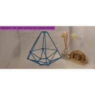 Diamond shade hanging lamp in door out door decorative lamp