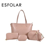 ESFOLAR Aurora 4 in 1 PU Leather Handbag Set