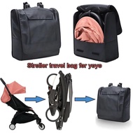 Stroller Travel Backpack Waterproof Black Thickend Storage Bag Airplane Bag Fits for Yoyo/Yoyo2/Yoyo