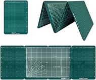 iMAT Flip Cutting Mat M Type – Foldable to A4-Like Size (24×35 cm), Expands to 96×35 cm, Double-Side
