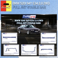 TYPE ONE 100% ORIGINAL BMW 520i 94Y E34 2.0 2WD FULL SET STABLE BAR COLOUR BLUE CAR BODYKIT