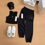 Women’s Sport Pants - Comfortable Loose Fit with Trendy Tie Detail