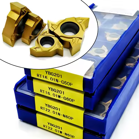 Original RT16.01N RT16.01W-G60P YBG201 RT22.01N RT22.01W-N60P YBG201 Thread Tool Carbide Turning Too