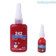 Un* 1pc 10ML 50ML 242 Thread Seal Lock Glue Screw Blue Anaerobic Adhesive