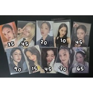 ITZY Yeji Chaeryeong Lia Photocard PC