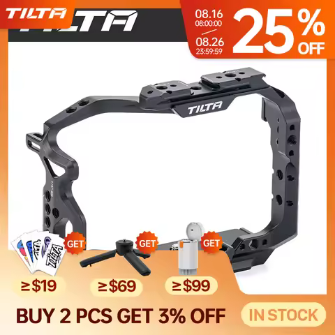 TILTA TA-T30-FCC-B for Sony A7 IV a7m4/a7r5 Full Camera Cage Kit for Sony Alpha7 IV SONY A1/A73/A7S3