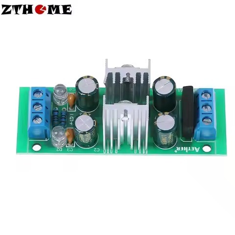 DC 18~35V AC 15~25V LM7815 + LM7915 + - 15V Power Supply Module Dual Voltage Regulator Rectifier Bri