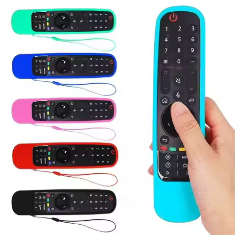 Silicone case for LG TV remote control, protective cover for Smart TV Magic AN-MR19BA/MR18BA, AN-MR6