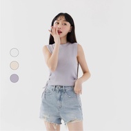 50% Fifty Percent|Side Strapless Sleeveless Vest|02483122001