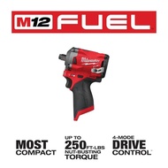 MILWAUKEE M12 FIWF12 FUEL 1/2" Stubby Impact Wrench SOLO with HARDCASE