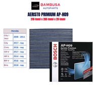 Lọc điều hòa cao cấp Aeristo Premium AP-H09 Bosch - Honda City Civic CRV HRV BRV Brio