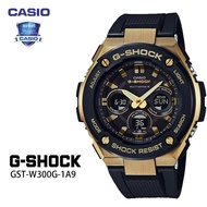 (รับประกัน 1 ปี) Casioนาฬิกาคาสิโอของแท้ G-SHOCK CMGประกันภัย 1 ปีรุ่นGST-W300G-1A9นาฬิกาผู้ชาย