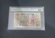 SALE... Langka Uang Kuno 1952 Budaya 1000 rupiah PMG 64 Star aneka