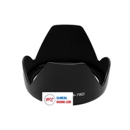 EW-78D sunshade speaker for canon 18~200mm IS lens, canon 17~85mm lens